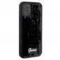 Apple iPhone 12 Case Guess Sequin Script Metal Elegant  Black