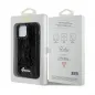 Apple iPhone 12 Case Guess Sequin Script Metal Elegant  Black