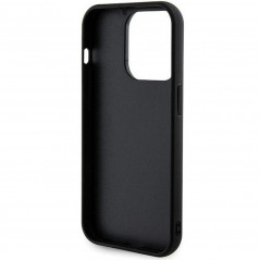 Apple iPhone 13 Pro Case Guess Sequin Script Metal Elegant  Black