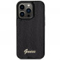 Apple iPhone 13 Pro Max Case Guess Sequin Script Metal Elegant  Black