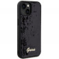 Apple iPhone 14 Case Guess Sequin Script Metal Elegant  Black