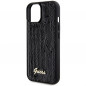 Apple iPhone 14 Case Guess Sequin Script Metal Elegant  Black
