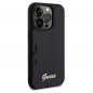 Apple iPhone 14 Pro Case Guess Sequin Script Metal Elegant  Black