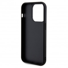 Apple iPhone 14 Pro Max Case Guess Sequin Script Metal Elegant  Black