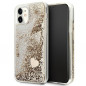 Apple iPhone 11 Case Guess Liquide Glitter Charms Elegant  Gold