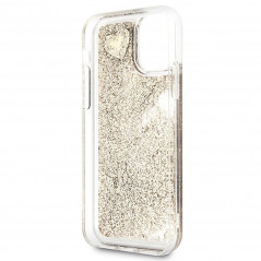 Apple iPhone 11 Case Guess Liquide Glitter Charms Elegant  Gold