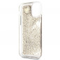 Apple iPhone 11 Case Guess Liquide Glitter Charms Elegant  Gold