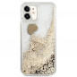 Apple iPhone 11 Case Guess Liquide Glitter Charms Elegant  Gold