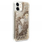 Apple iPhone 11 Case Guess Liquide Glitter Charms Elegant  Gold