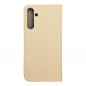 Samsung Galaxy A25 5G Wallet Cases Sensitive Book Gold