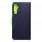 Samsung Galaxy A15 LTE Wallet Cases Fancy Book Navy / Lime