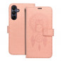 Samsung Galaxy A15 LTE Wallet Cases MEZZO Book Dreamcatcher  Peach fuzz