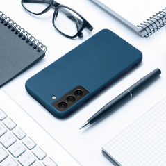 Samsung Galaxy A35 Case Silicone Elegant  Blue