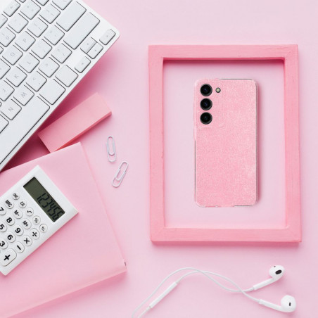 Samsung Galaxy A35 Case CLEAR 2mm BLINK Pink