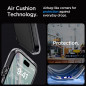 Apple iPhone 15 Pro Case Spigen Ultra Hybrid Crystal clear  Space crystal