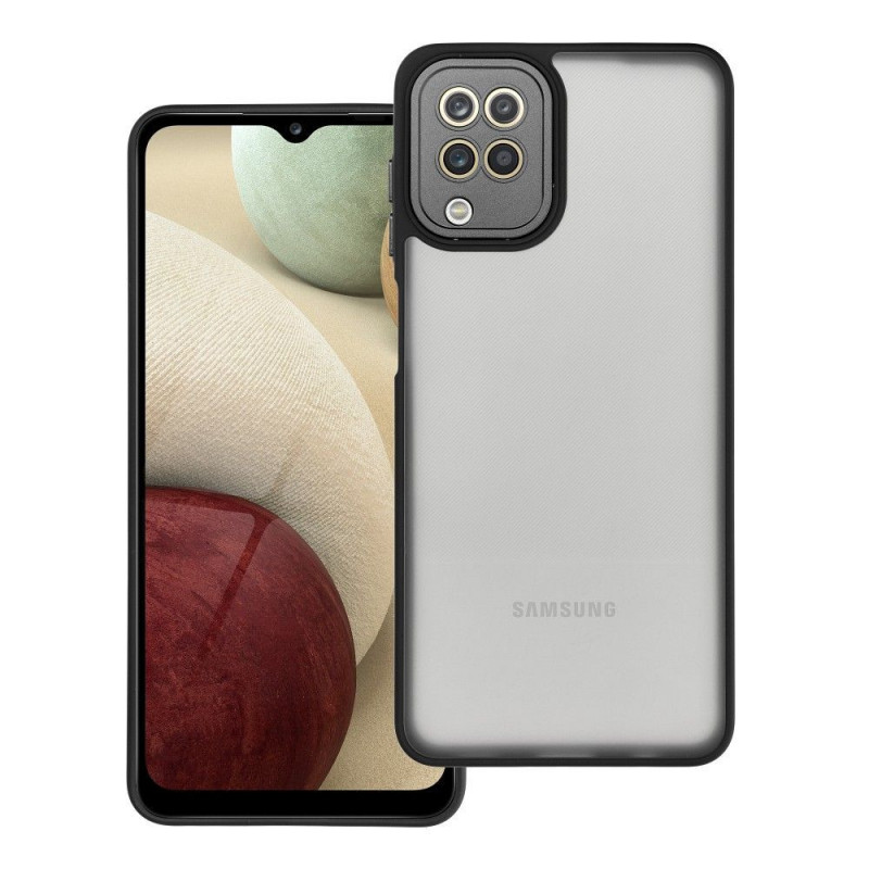 Samsung Galaxy A12 Case VARIETE Elegant  Black