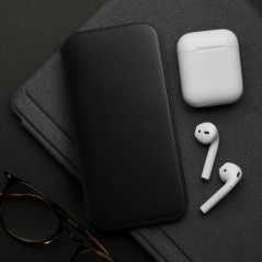 Samsung Galaxy S24 ULTRA Wallet Cases Dual Pocket book Black
