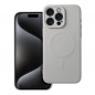 Apple iPhone 15 Pro Max Case Silicone Mag Cover MagSAFE  Titanium