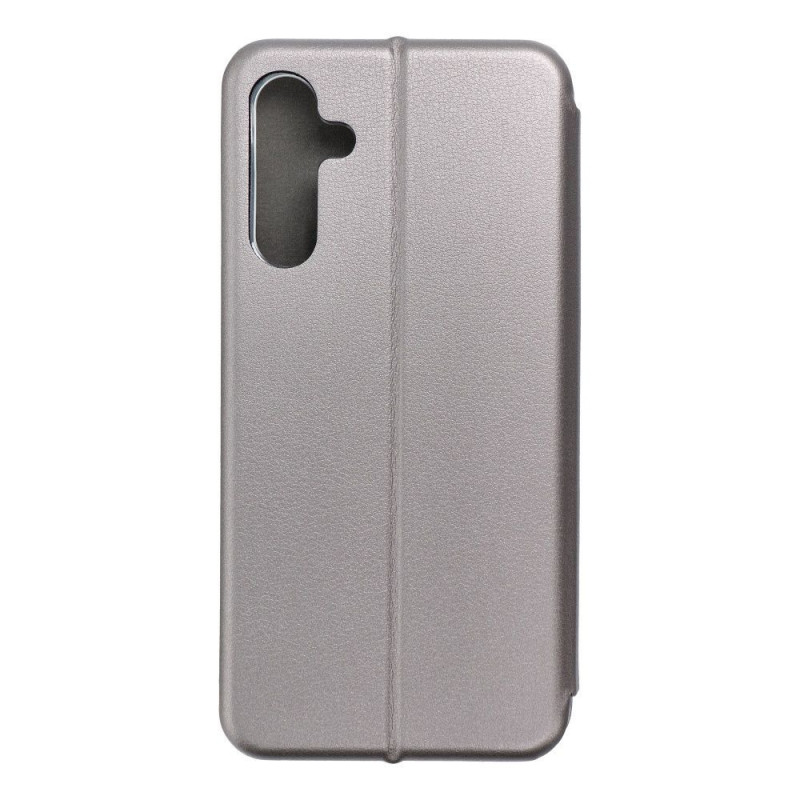 Samsung Galaxy A15 LTE Wallet Cases Book Elegance Elegant  Grey