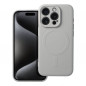 Apple iPhone 15 Pro Case Silicone Mag Cover MagSAFE  Titanium
