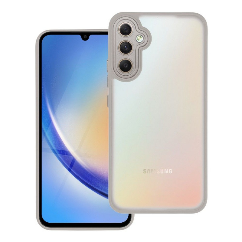 Samsung Galaxy A34 Case VARIETE Elegant  Steel