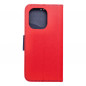 XIAOMI Redmi Note 13 4G Wallet Cases Fancy Book Red / Navy