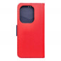 XIAOMI Redmi Note 13 Pro 4G Wallet Cases Fancy Book Red / Navy
