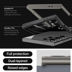 Samsung Galaxy S24 ULTRA Case Spigen Neo Hybrid Gunmetal