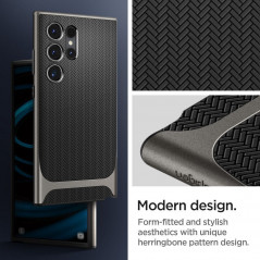 Samsung Galaxy S24 ULTRA Case Spigen Neo Hybrid Gunmetal