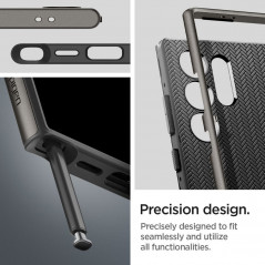 Samsung Galaxy S24 ULTRA Case Spigen Neo Hybrid Gunmetal