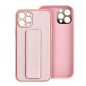 Samsung Galaxy A05s Case LEATHER Case Kickstand Pink