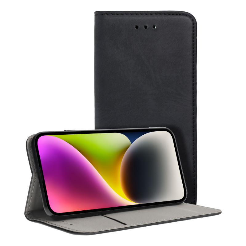 XIAOMI 13T Pro Wallet Cases Smart Magneto book Black