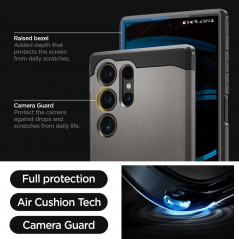 Samsung Galaxy S24 ULTRA Case Spigen Armor Black