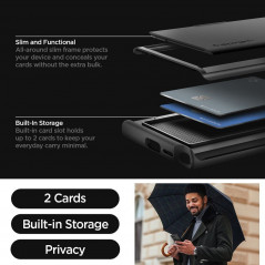 Samsung Galaxy S24 ULTRA Case Spigen Slim Armor CS Black