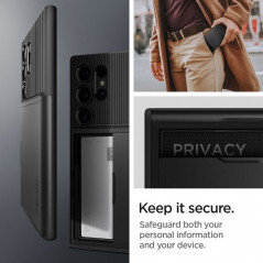 Samsung Galaxy S24 ULTRA Case Spigen Slim Armor CS Black
