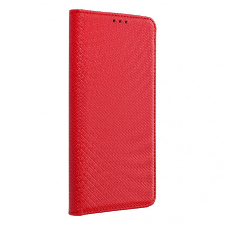Motorola Edge 40 Wallet Cases Smart Case Book Red