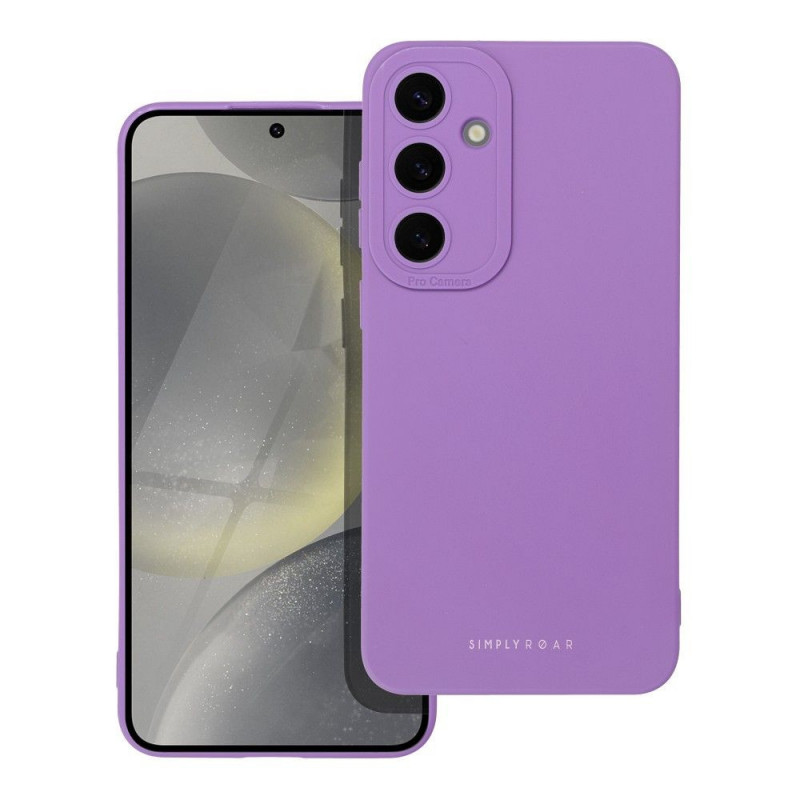 Samsung Galaxy S24 PLUS Case Roar Luna Monochrome, Stylish, An aesthetic accessory  Violet