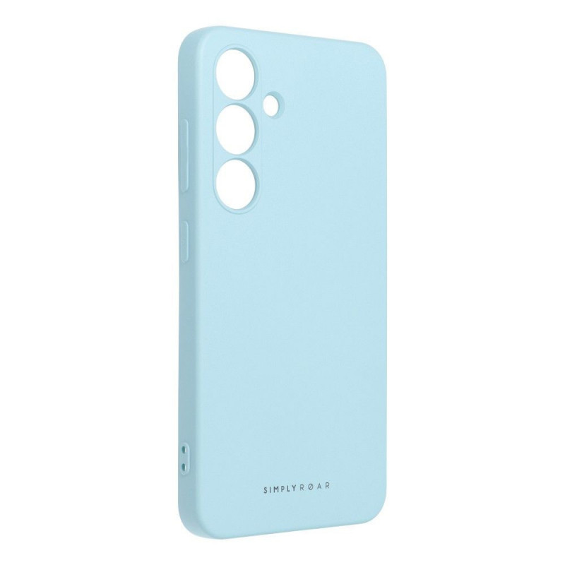 Samsung Galaxy S24 Case Roar Space Monochrome, Elegant  Sky Blue