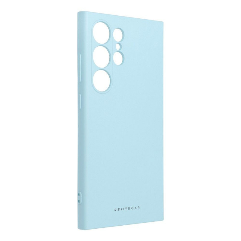 Samsung Galaxy S24 ULTRA Case Roar Space Monochrome, Elegant  Sky Blue