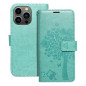Apple iPhone 13 Pro Wallet Cases MEZZO Book Tree  Green