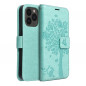 Apple iPhone 13 Pro Wallet Cases MEZZO Book Tree  Green