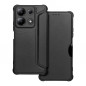 XIAOMI Redmi Note 13 4G Wallet Cases Razor Book Carbon Fibre, Carbon pattern  Black