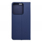 XIAOMI Redmi Note 13 5G Wallet Cases LUNA Book Carbon Carbon Fibre, Elegant  Blue