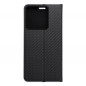 XIAOMI Redmi Note 13 Pro 5G Wallet Cases LUNA Book Carbon Carbon Fibre, Elegant  Black