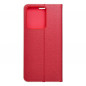 XIAOMI Redmi Note 13 4G Wallet Cases LUNA Book Gold Elegant  Red