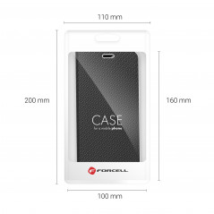 XIAOMI Redmi Note 13 Pro 4G Wallet Cases LUNA Book Carbon Carbon Fibre, Elegant  Black