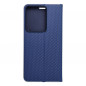 XIAOMI Redmi Note 13 Pro 4G Wallet Cases LUNA Book Carbon Carbon Fibre, Elegant  Blue