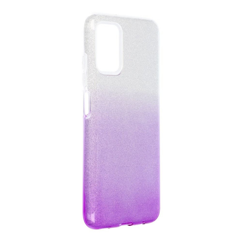 Samsung Galaxy A03s Case Shining clear/violet