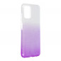 Samsung Galaxy A03s Case Shining clear/violet