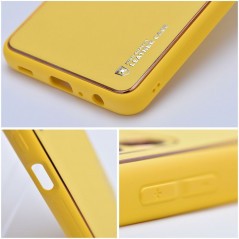 Samsung Galaxy S20 FE 5G Case Leather Yellow